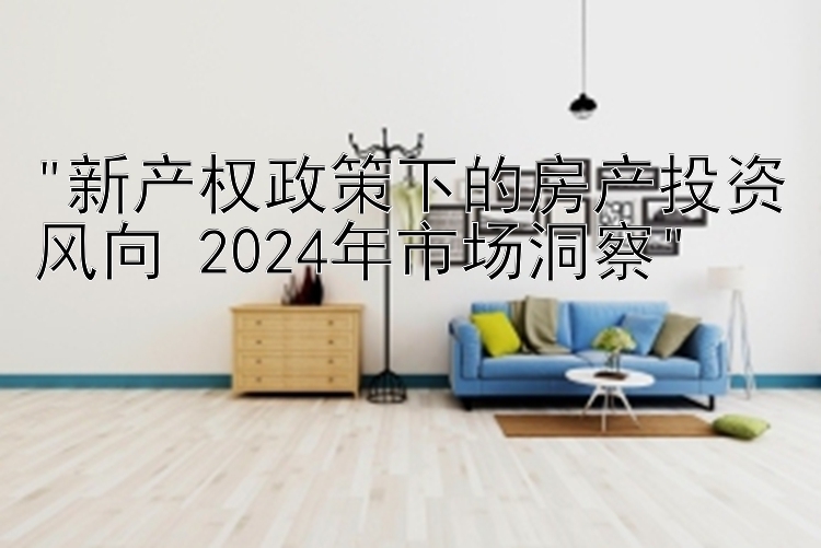 新产权政策下的房产投资风向 2024年市场洞察