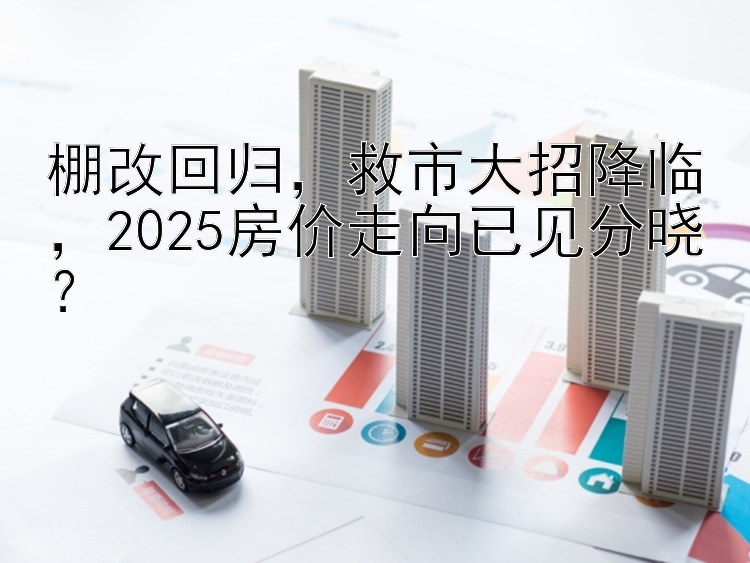 棚改回归，救市大招降临，2025房价走向已见分晓？