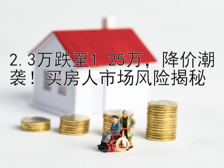 2.3万跌至1.25万，降价潮袭！买房人市场风险揭秘