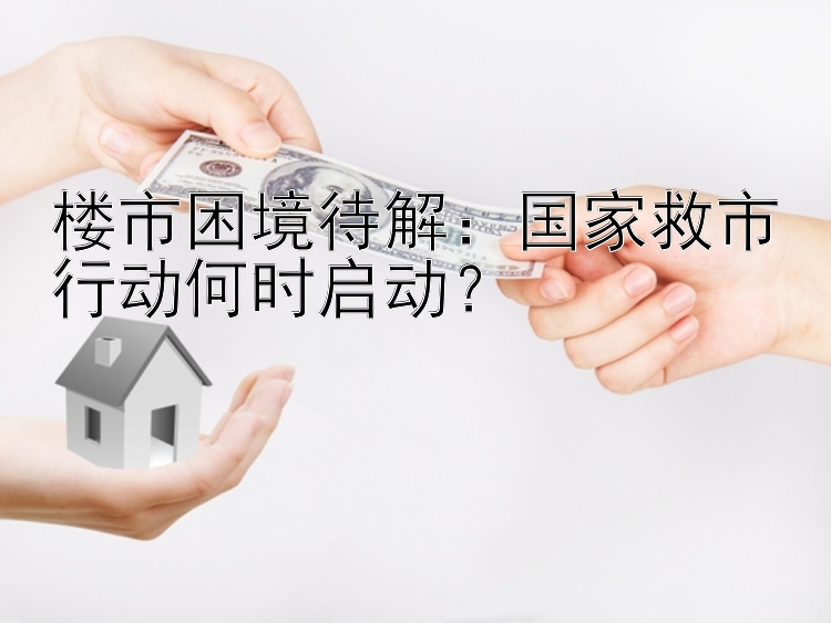 楼市困境待解：国家救市行动何时启动？